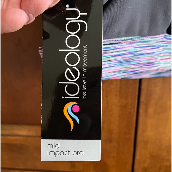 Ideology Mid-impact Racerback Sports Bra NWT - Picture 4 of 8